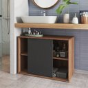 Ver imagem 1 de Armário 1 Porta 2 Nichos MDP 15mm