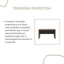 Ver mais imagens de Conjunto Escritório Completo Mesa Diretor em L 135,6cm + Armário Tamburato Organizador Marrom/Nogal/Preto Artany