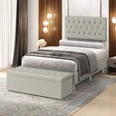 Ver imagem 1 de Kit Painel Centaurus 160 e Calçadeira Sagitarius Couro Aradecor
