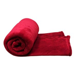 Manta Pet Fleece Vermelha