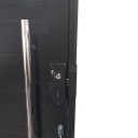Ver imagem 4 de Porta Pivotante de Alumínio Preto com Puxador com Fechadura Digital Linha 30 - Esquerda/ 210 x 120