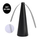 Ver imagem 2 de Ventilador Repelente de Mesa Kit 20 Uni Inseto Mosquito Mosca Jardim Quintal Portatil Leva pra Malha