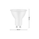 Ver imagem 3 de Lâmpada Led Save Energy Dicróica Mr16 7w Gu10 Alto Irc 90 Bivolt 3000k Luz Amarela