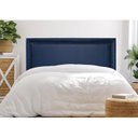 Ver imagem 1 de Cabeceira King Estofada para Cama Box com Tachas 193x60cm Reta Luxo