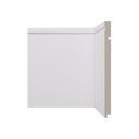 Ver imagem 1 de Rodape de Poliestireno 546 Branco 25cm Santa Luzia:branco