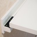 Ver imagem 7 de Mesa Dobrável Parede Retrátil MDF 120x75cm Branco