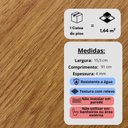 Ver imagem 3 de Piso Vinílico Rígido Clicado Amadeirado  4mm - Caixa com 1,64 m²