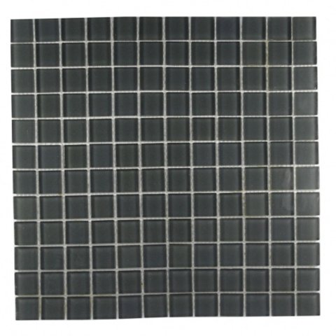 Pastilha Vidro 070 Cinza Escuro (2,5x2,5 Cm) - Linea Vitral