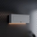 Ver imagem 1 de Armário Aéreo 1 Porta Basculante 80cm Emily Espresso Móveis Cinza