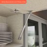 Armário Aéreo 1 Porta Basculante 80cm Emily Espresso Móveis - 8