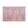 Tapete Quarto Infantil Jazz Kids 1m X 1,5m  - Nuvem Rosa - 2