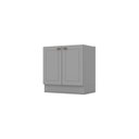 Ver imagem 3 de Balcão para Cozinha 2 Portas 80cm Emily Espresso Móveis