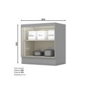 Ver imagem 4 de Balcão para Cozinha 2 Portas 80cm Emily Espresso Móveis