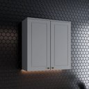 Ver imagem 1 de Armário Aéreo 2 Portas 800mm Espresso Móveis