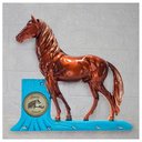 Ver imagem 1 de Porta Chaves Cavalo Crioulo Brasão 33cm
