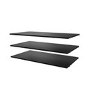 Ver imagem 1 de Kit Planejado 3 Prateleiras 87cm Hera CabeCasa MadeiraOriginals Preto