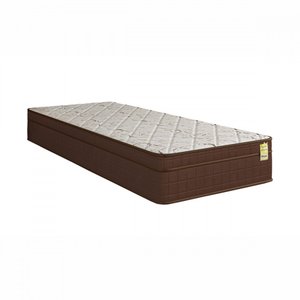 Colchão Solteiro Apolospuma de Dreemy Ultra D33 78x188x25 Marrom com Branco 