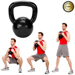 Kettlebell 06Kg Emborrachado Fundidos Fitness Academia - 2