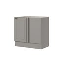 Ver imagem 2 de Balcão Canto Reto para Cozinha 1 Porta Emily Espresso Móveis