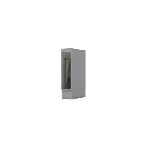 Balcão Porta Toalha para Cozinha 20cm Emily Espresso Móveis