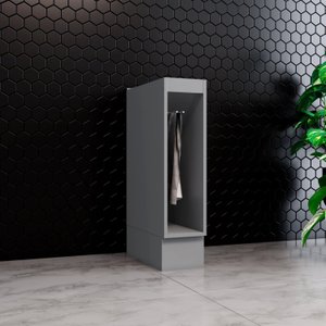 Balcão Porta Toalha para Cozinha 20cm Emily Espresso Móveis