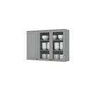 Ver imagem 3 de Armário Aéreo 3 Portas 120cm Emily Espresso Móveis