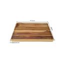 Ver imagem 4 de Tábua de Carne para Churrasco Madeira Teca - Natural Natural