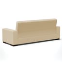 Ver imagem 5 de Sofá Cama 02 lugares Lisboa Corino Pés de Madeira - D'Rossi - Bege