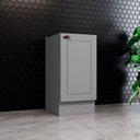 Ver imagem 1 de Módulo Balcão de Cozinha 1 Porta 40cm Cinza Emily Espresso Móveis