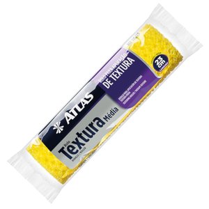 Rolo de Textura Média Espuma 23cm - 110/65 - Pincéis Atlas Rolo de Textura Média Espuma 23cm ... - 1
