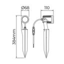 Ver imagem 4 de Espeto para Jardim Stella S.ground Led 11,5w Bivolt Preto