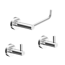 Ver imagem 1 de Kit de Acessórios para Banheiro Alto Brilho 3 Peças Grego Metal 2020at
