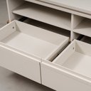 Ver imagem 7 de Rack para TV até 55 Polegadas 100% MDF 168cm Pés em Madeira Maciça Tiê CabeCasa MadeiraOriginals Branco