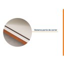 Ver imagem 4 de Rack para TV até 84 Polegadas 100% MDF 218cm Pés em Madeira Maciça Tiê CabeCasa MadeiraOriginals Branco