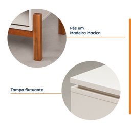 Rack para TV até 84 Polegadas Tiê CabeCasa MadeiraMadeira - 3