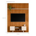 Ver imagem 3 de Conjunto de Painel e Estante Versa Cinamomo Off White
