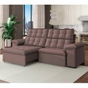 Ver imagem 1 de Sofá 4 Lugares Retrátil e Reclinável 270cm Denver