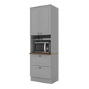 Ver imagem 3 de Torre Quente 2 Portas 2 Gavetas Nicho para Forno Emily