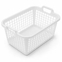 Ver imagem 4 de Cesto Organizador Banheiro Armario Multiuso Branco Cestinha 14 Litros Grande Fruteira Alca Cozinha L