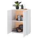Ver imagem 1 de Armário 2 Portas 1 Prateleira Branco