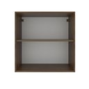 Ver imagem 7 de Armário Aéreo 70 cm 2 Portas Rustic Stella Madesa