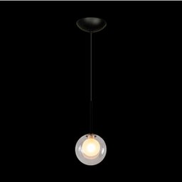 Pendente Orbit Preto 12cm PDH1534 Studioluce + LED 1x G9 BQuente ST2416 - 4