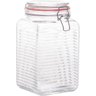 Pote de Vidro Hermético 1,7 Litros Club 24x10,3 cm - Lyor - 5