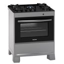 Ver imagem 1 de Fogão Mesa de Vidro 5 Queimadores Inox Neo Max Suggar Bivolt Cinza