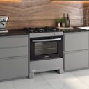 Ver imagem 2 de Fogão Mesa de Vidro 5 Queimadores Inox Neo Max Suggar Bivolt Cinza
