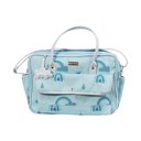Ver imagem 1 de Bolsa De Maternidade Média Arco-Íris Momole Azul