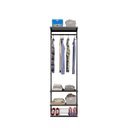 Ver imagem 3 de Closet Aberto Modular para Solteiro 65cm Legacy 10 Preto