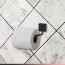 Ver imagem 3 de Suporte de Papel Higienico Prático Brilhante Preto Future