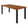 Conjunto 8 Cadeiras com Corda Náutica e Mesa Tampo Madeira Maciça - Madri - Paonanda Decor - 2
