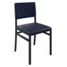Conjunto 8 Cadeiras com Corda Náutica e Mesa Tampo Madeira Maciça - Madri - Paonanda Decor - 4